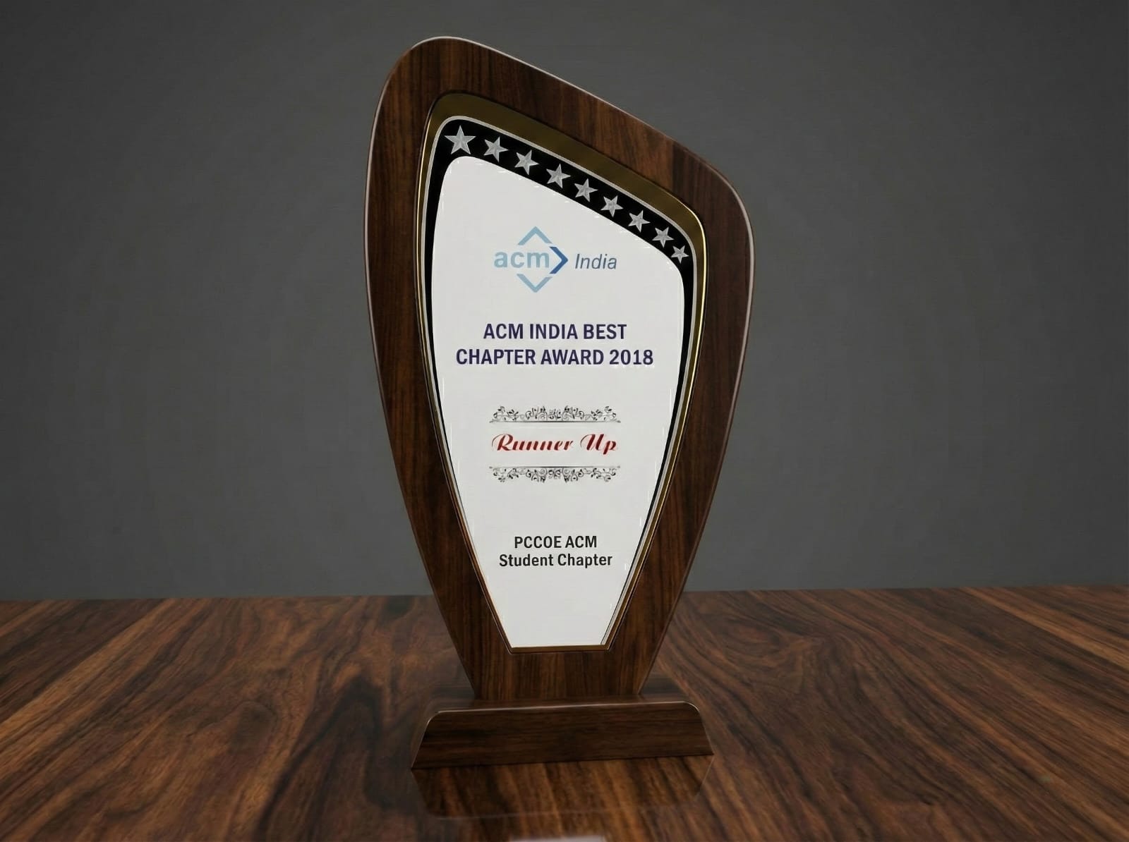 Runner-Up for Best Student Chapter 2018